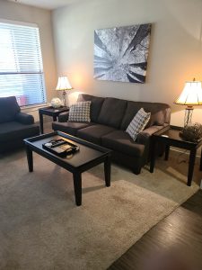 The Enclave at Brookside living room