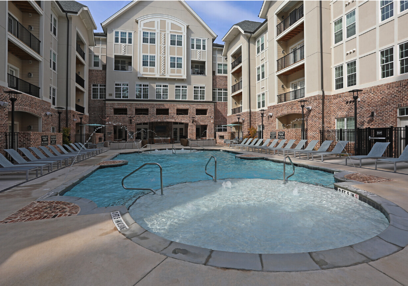 8 West Apartments Pool